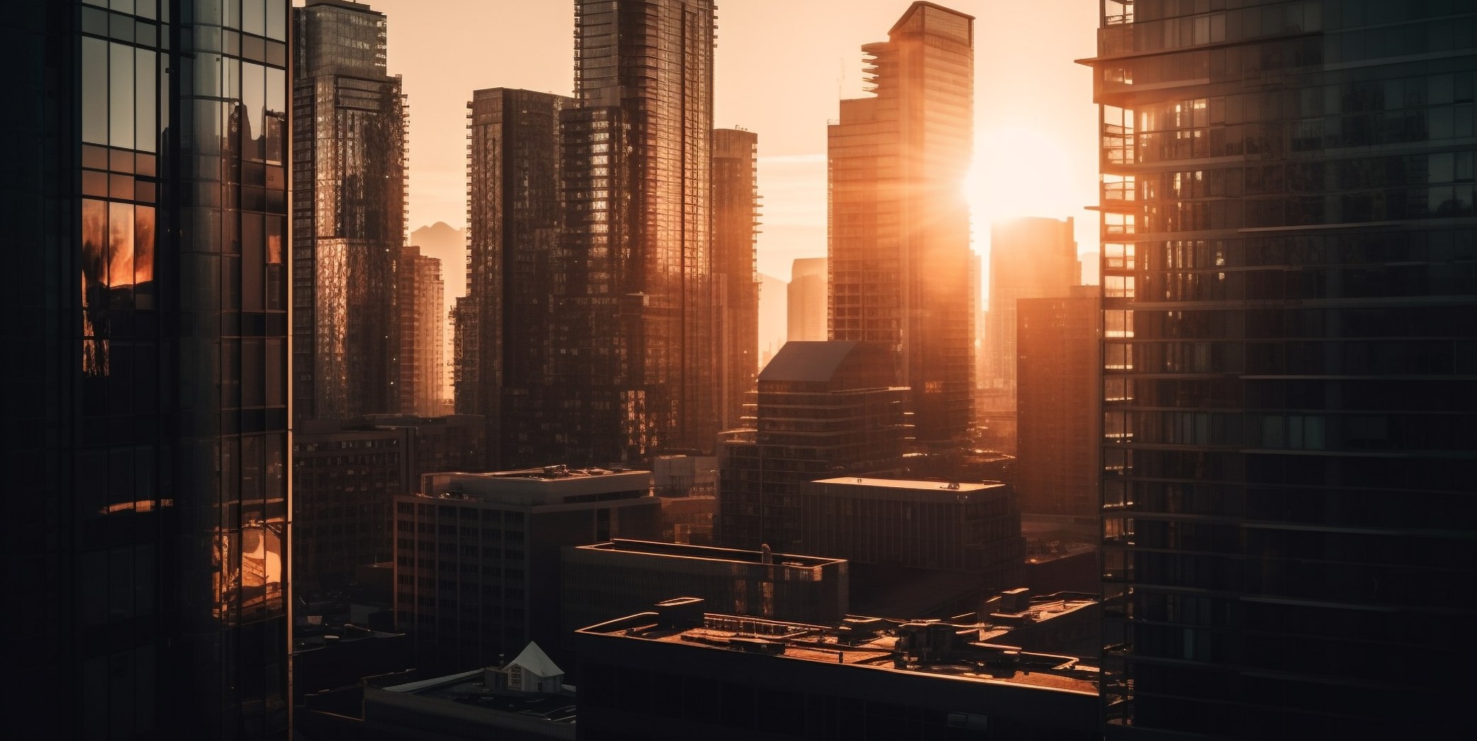 City urban landscape